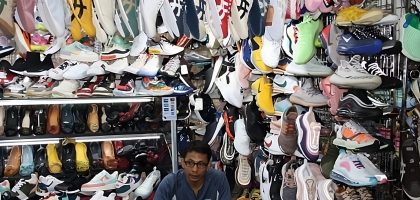 Counterfeited goods of Adidas