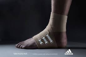 Fake hurts real campaign by Adidas