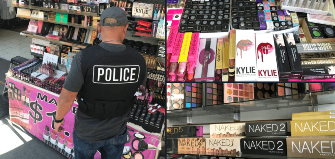 Some of the dupes of Kylie Cosmetics have been traced by the police